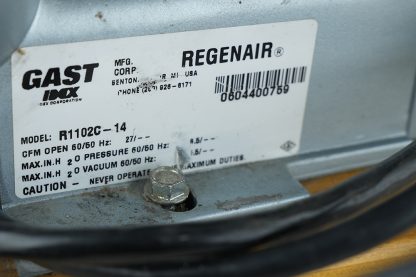 GAST VACUUM CHIP REMOVAL SYSTEM - Image 3