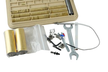 LEATHER FOIL STAMPING MACHINE WITH FONT SET - Image 4
