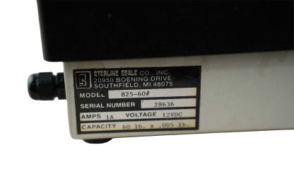 Sterling Model 825 60-lb. Capacity Benchtop Digital Counting Scale EMH222 - Image 5