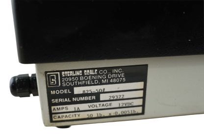 Sterling Model 825 50-lb. Capacity Benchtop Digital Counting Scale EMH220 - Image 5