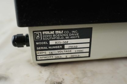 Sterling Model 825 50-lb. Capacity Benchtop Digital Counting Scale EMH225 - Image 6