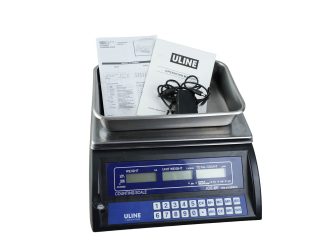 Uline Model JCE-6K 12-lb. Capacity Benchtop  Digital Counting Scale