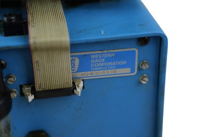 Western Gage Model AEQ-40-22-10 Micro II Air Gage