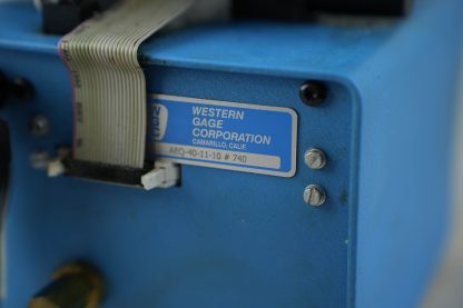 Western Gage Model AEQ-40-11-10 Micro II Air Gage