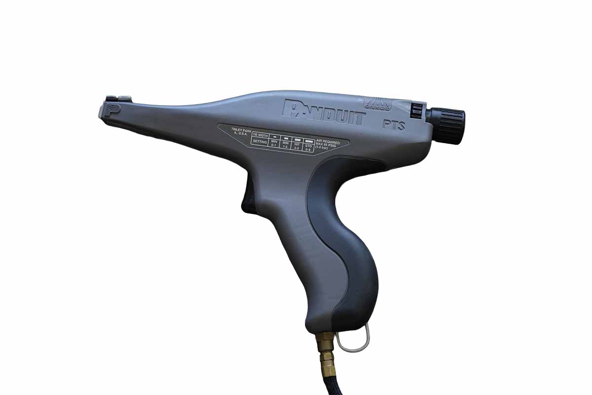 PANDUIT PTS Pneumatic cable tie gun & storage case PANDUIT PTS Pneumatic cable tie gun & storage case