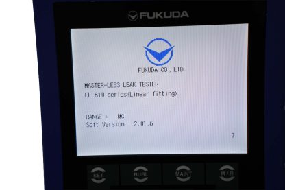 Fukuda FL-610-MC-AA-01-02-02-NN-NN Master Leak Tester
