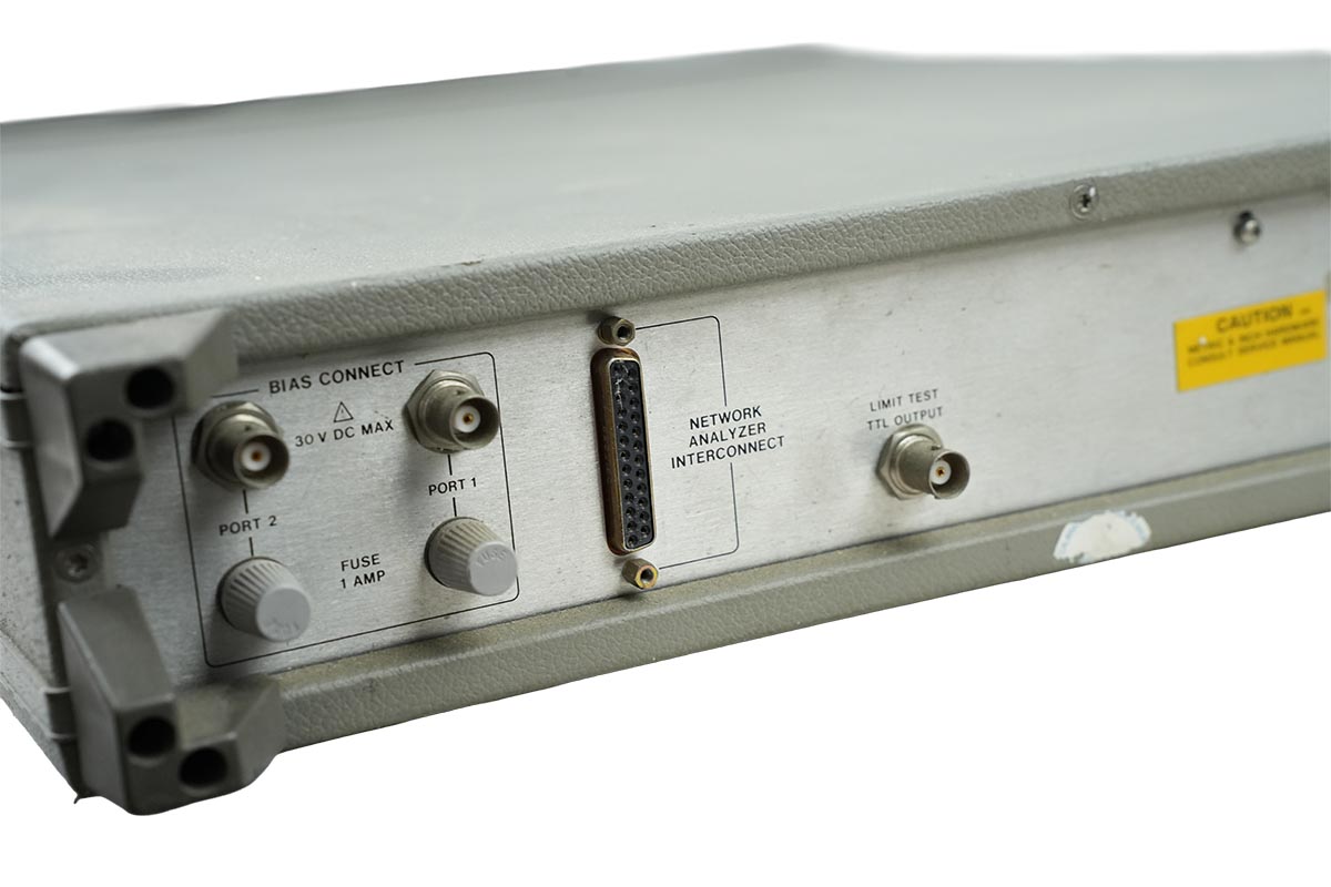 HEWLETT PACKARD MODEL 85047A PARAMETER TEST SET HEWLETT PACKARD MODEL 85047A PARAMETER TEST SET