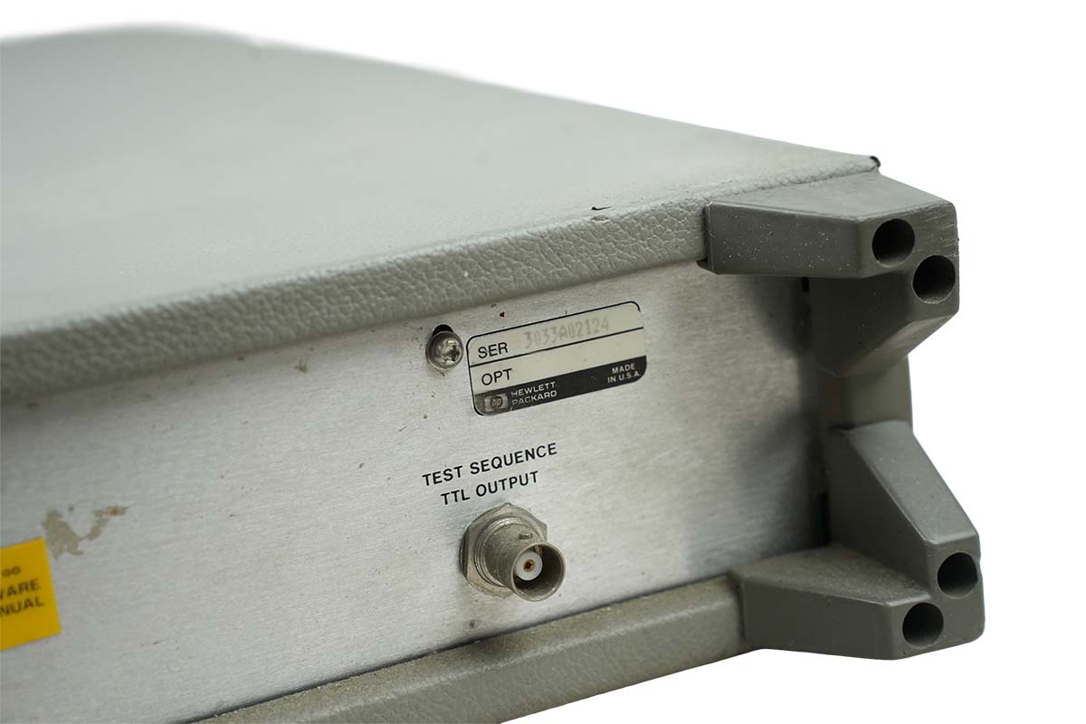 HEWLETT PACKARD MODEL 85047A PARAMETER TEST SET HEWLETT PACKARD MODEL 85047A PARAMETER TEST SET