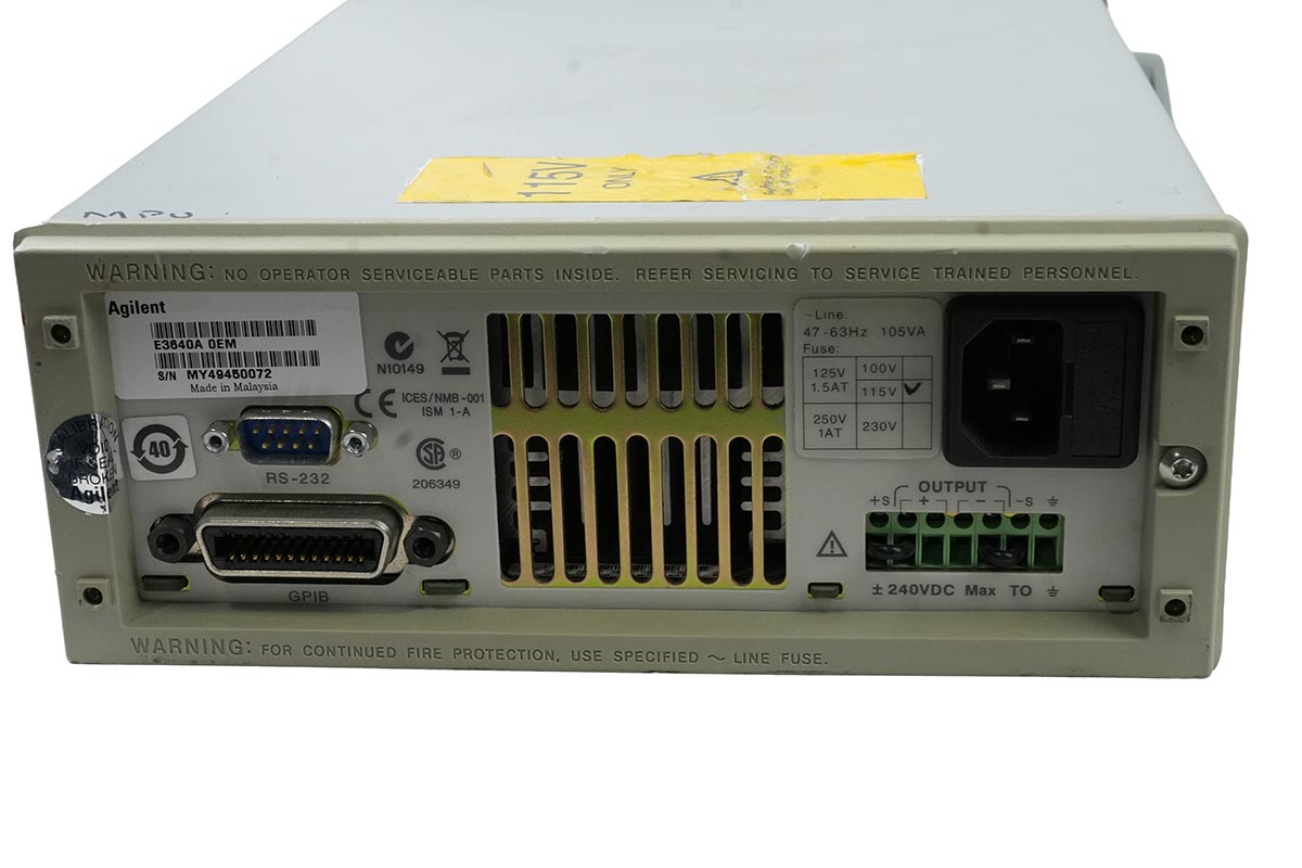 Agilent Technologies Dc Power Supply E3640a EMH317 Agilent Technologies Dc Power Supply E3640a