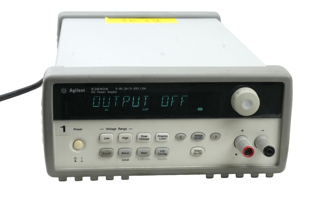 Agilent Technologies Dc Power Supply E3640a EMH316 Agilent Technologies Dc Power Supply E3640a