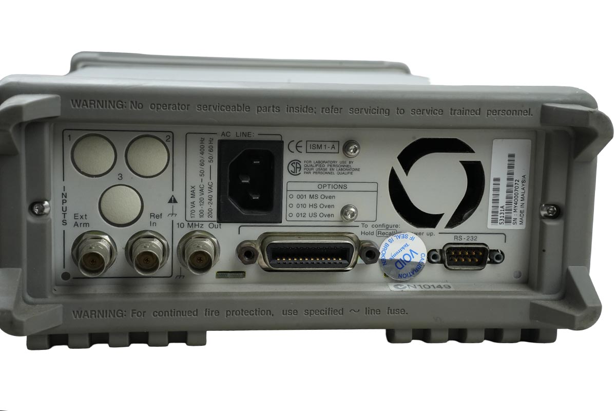 Agilent Technologies Universal Counter 53131a Agilent Technologies Universal Counter 53131a