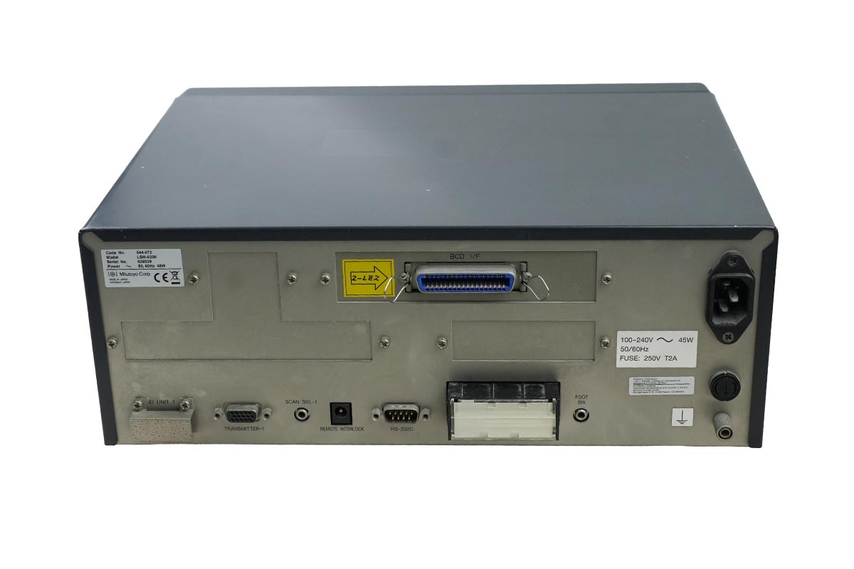 Mitutoyo LSM-6200 Standard Display Unit for Laser Scan Micrometer Mitutoyo LSM-6200 Standard Display Unit for Laser Scan Micrometer