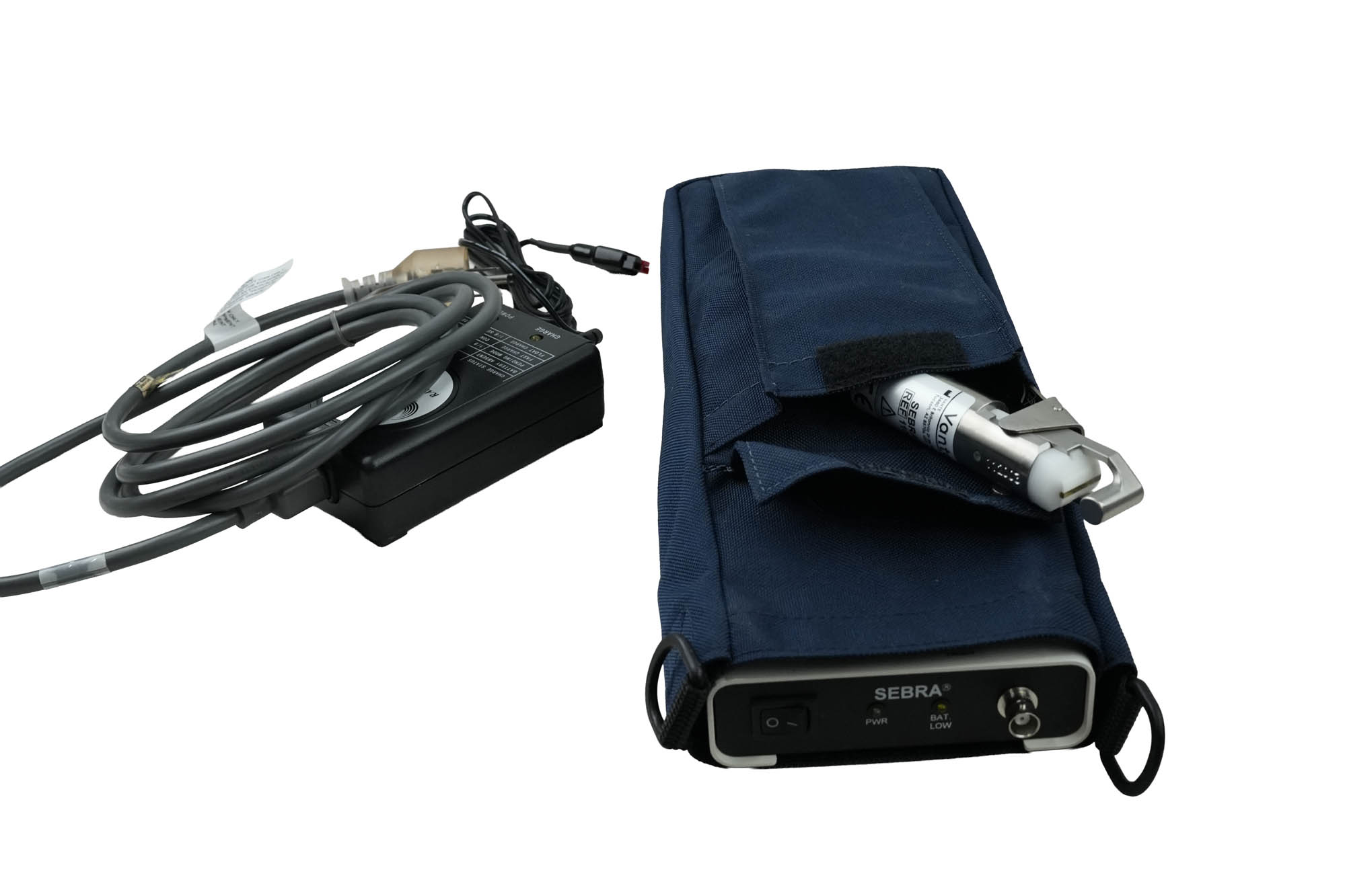 SEBRA Model 2380 hand-held tube sealer sealing head 1105 EMH460 SEBRA Model 2380 hand-held tube sealer sealing head 1105