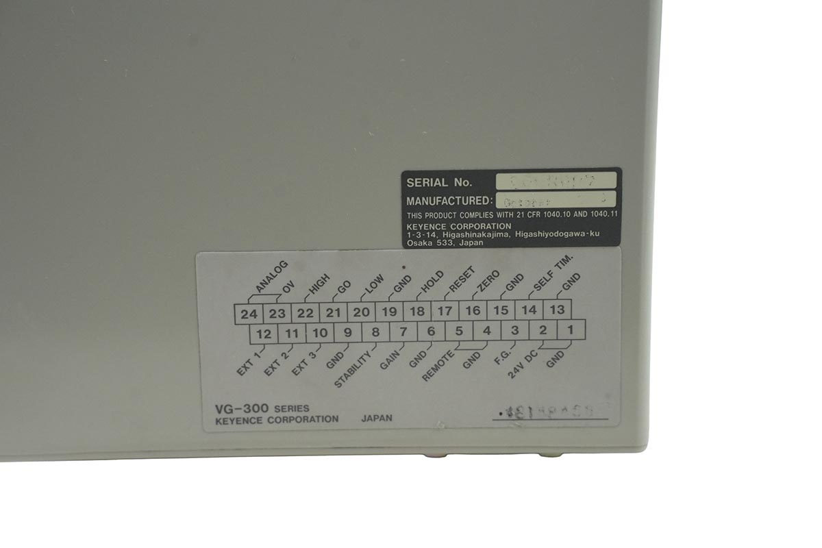 Keyence VG-300 Micrometer Controller SKU:EMH331 Keyence VG-300 Micrometer Controller