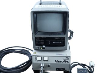 Welch Allyn VideoPac Portable Color Video Probe VC111 w/ Monitor VHS Recorder Case