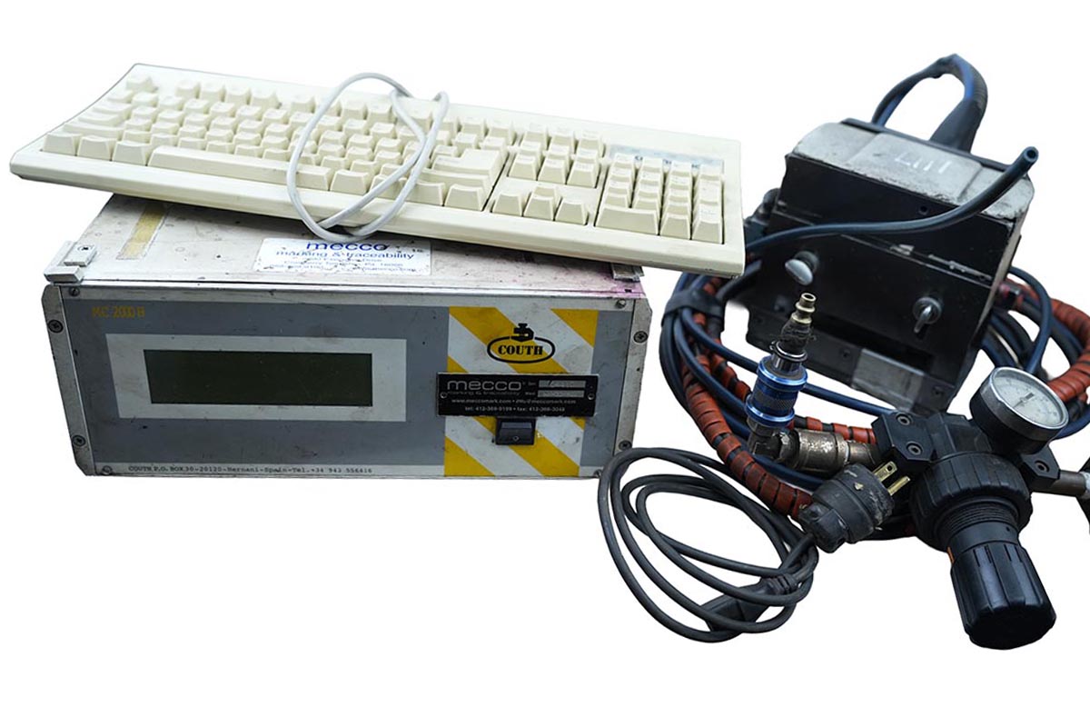 COUTH MECCO MC-2000H Dot Peen Marking System HKP Handheld OUTH MECCO MC-2000H Dot Peen Marking System HKP Handheld